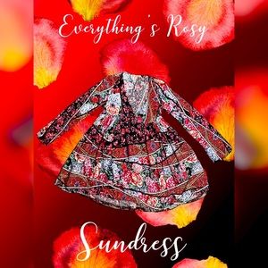 EVERYTHING’s ROSY MINI SUNDRESS size XS from JAASE. 100% rayon never worn before